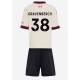 Liverpool Ryan Gravenberch #38 Bortedraktsett Barn 2025-26 Kortermet (+ Korte bukser)